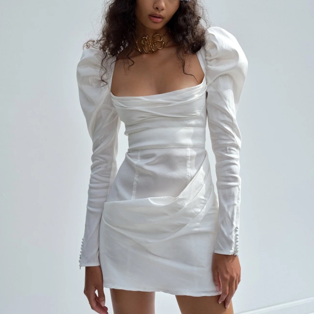 For Love and Lemons Etta Mini Dress